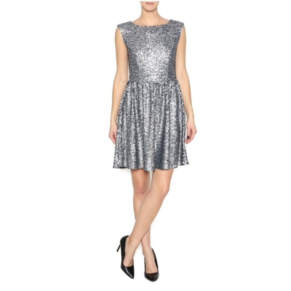 Sequin Evening Dress - Picture 3 of 8